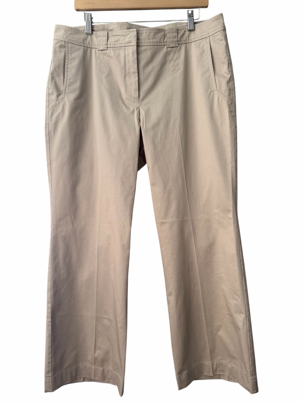 Marc Cain Wide Leg Chino Trousers Size 12-14